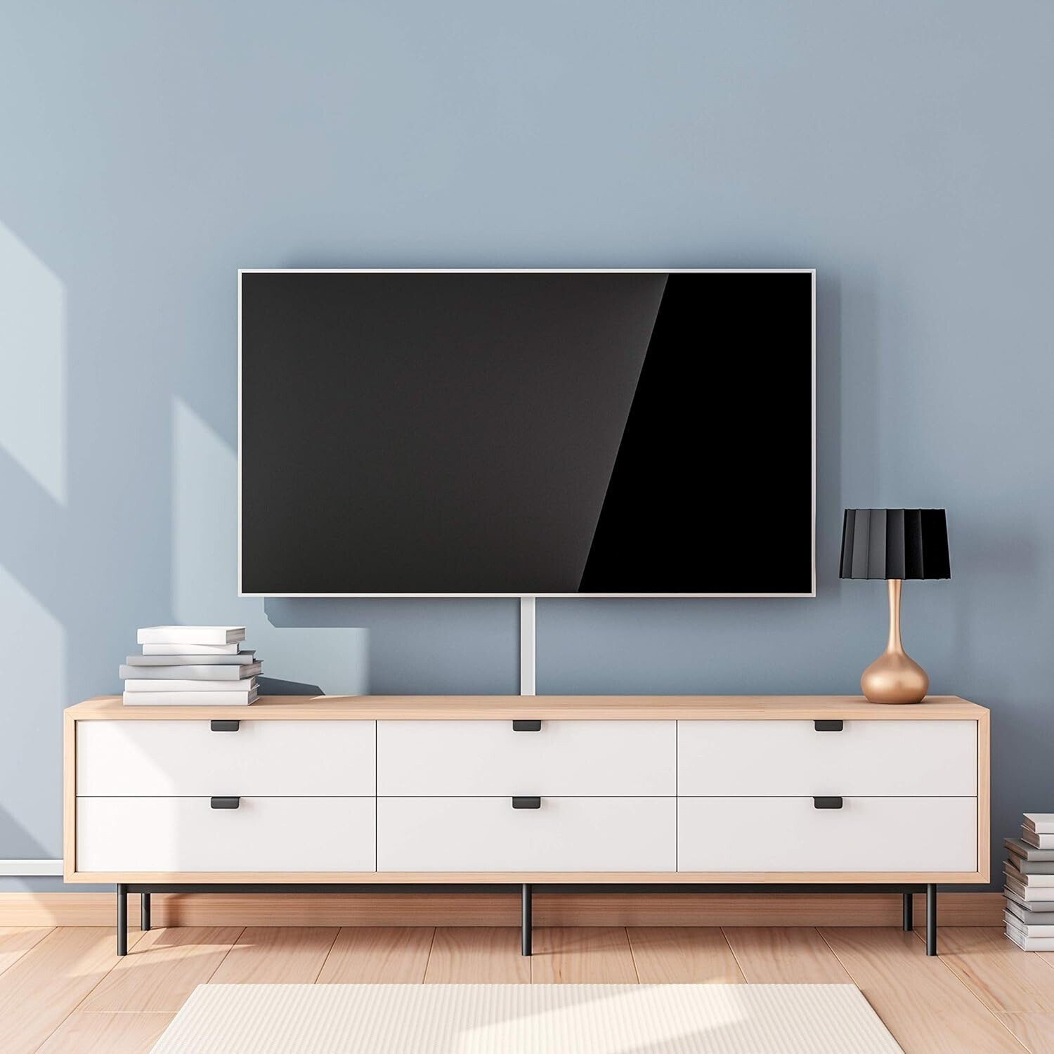 60×60 mm Beyaz Kablo Kanalı (Vida Delikli)