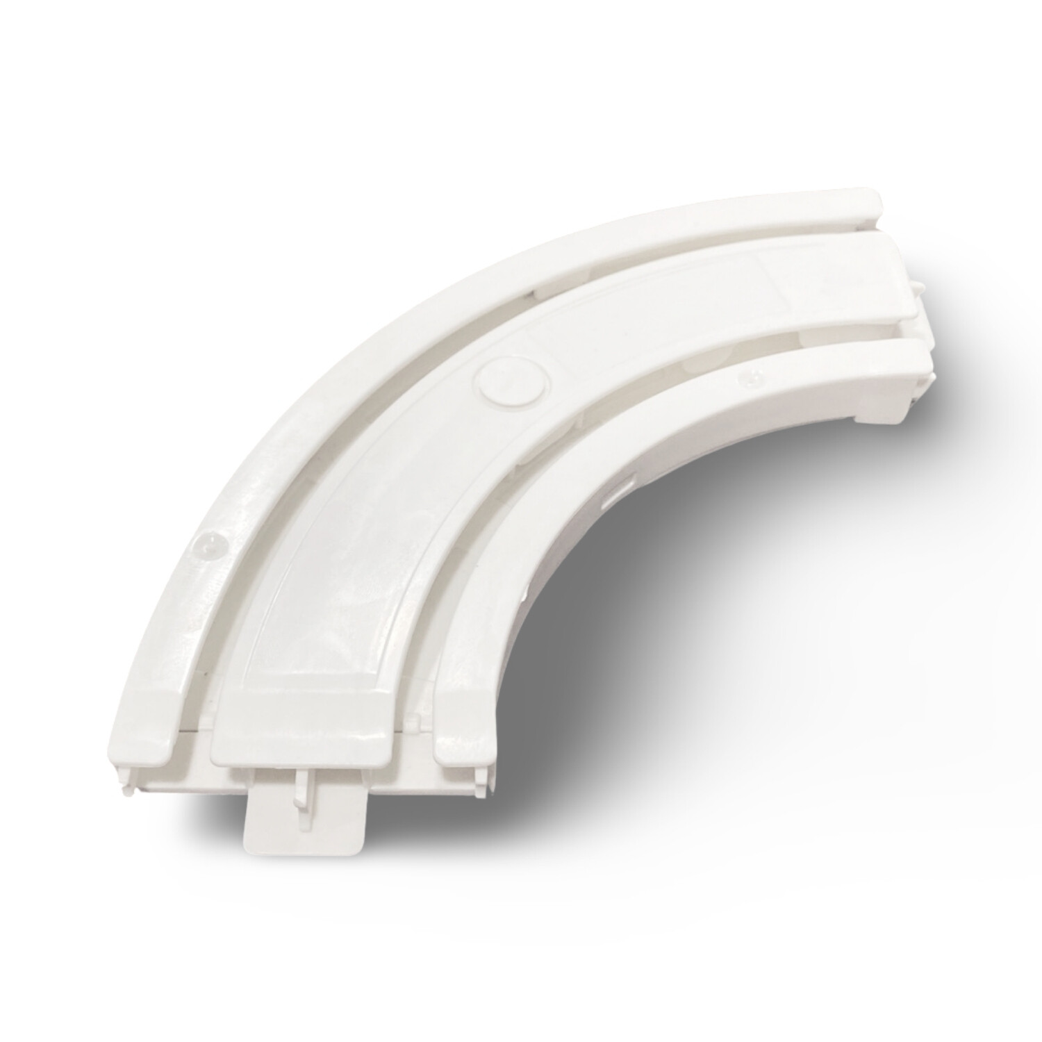 2 Raylı Perde Rayı Korniş 90° Dönüş Köşe Aparatı